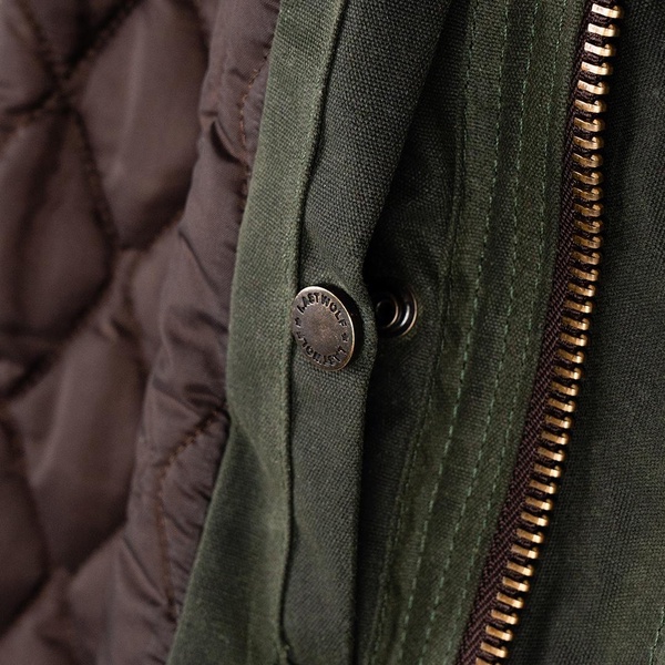 Ranger Wax Canvas Work Jacket - Forest Green