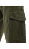 Only & Sons linen mix tapered cargo pants in olive