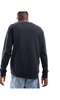 Only & Sons oversized crew neck sweat in black wash