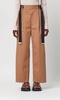 wide leg trouser in caramel