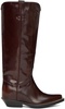 Burgundy Nellie Boots