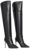 Elisabetta Franchi Narrow Heel Over-The-Knee Boots