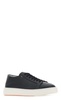 Santoni Round Toe Lace-Up Sneakers