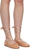 Tan Sophia Ballerina Flats