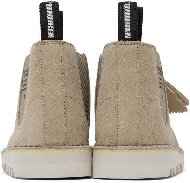 Taupe Neighborhood Edition Suede Desert Boots