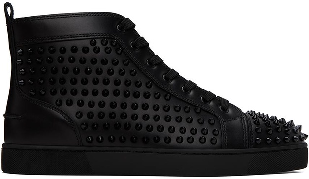 Louis Orlato Suede High-Top Sneakers