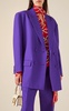 Couture Wool-Silk Crepe Blazer