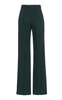 High-Rise Flared Wool Pants