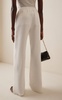 Silk Wide-Leg Pants