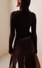 Ribbed-Knit Bodysuit