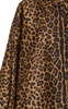 Oversized Animal-Printed Cotton-Silk Faille Shirt