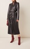 Manila Faux Leather Trench Coat