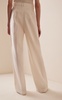 Antone Pleated Linen Wide-Leg Pants