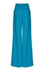 Pleated Wool-Gabardine Wide-Leg Trousers