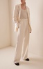 Antone Pleated Linen Wide-Leg Pants