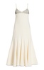 Devi Bead-Embellished Knit-Crepe Midi Dress 