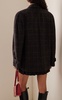 Oversized Plaid Double-Breasted Blazer