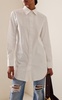 The Mira Split Back Cotton Shirt