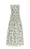 Raquel Floral Cotton-Silk Maxi Dress