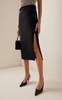 Exclusive Crepe Midi Pencil Skirt