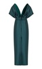 Sculptural Silk-Blend Column Gown