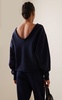 Veronica Off-The-Shoulder Cotton Sweatshirt