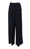 Pleated Wool-Blend Wide-Leg Pants