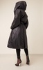 Belted Padded Nylon Coat