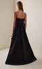 Estelle Bow-Detailed Taffeta Maxi Dress