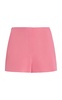 High-Waisted Cady Shorts