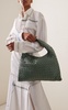 Small Hop Intrecciato Leather Hobo Bag