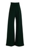 Stretch-Wool Straight-Leg Pants