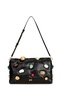 Amalia Embellished Leather Clutch