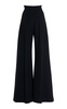 High-Waist Stretch-Wool Wide-Leg Pants