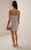 Charli Crinkled Chiffon Mini Dress