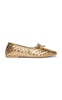 Jada Metallic Leather Flats