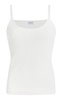 Pointelle-Knit Cotton Tank Top