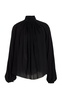 Kiian Pleated Silk Top