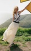 Exclusive Gran Layered Gauze Maxi Skirt