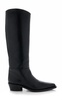 Bronco Leather Knee Boots