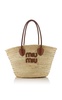 Woven Raffia Tote Bag