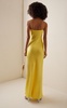 Exclusive Bead-Embellished Silk Maxi Dress