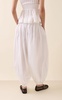 Drop-Rise Cotton Balloon Pants