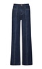 A Navegar Seamed Denim Straight-Leg Pants