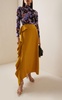 Mireya Ruffled Merino Wool Maxi Skirt