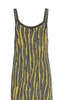 Animal-Patterned Jacquard Dress