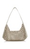 Macrame Leather Mesh Bag