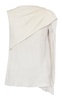 Asymmetric Draped Jacquard Top