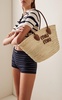 Woven Raffia Tote Bag