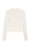 Ribbed-Trim Cotton-Blend Sweater